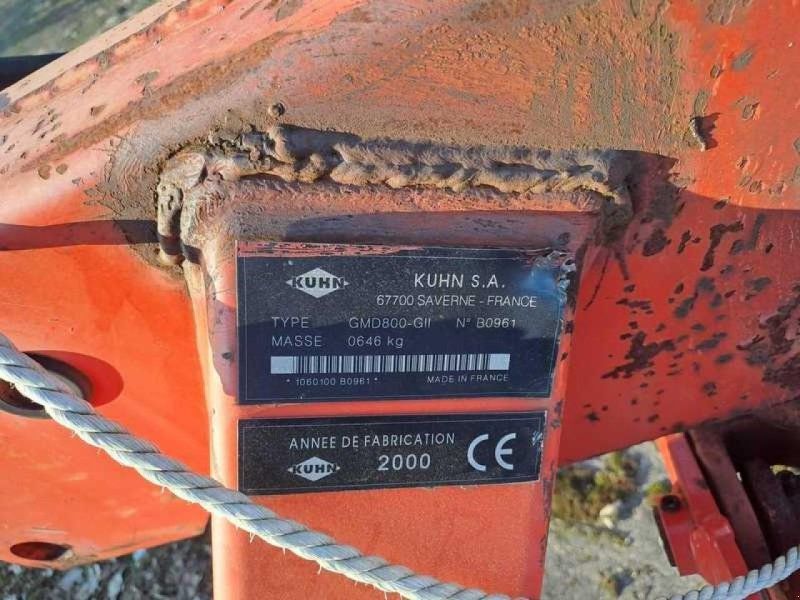 Kuhn GMD800-GII