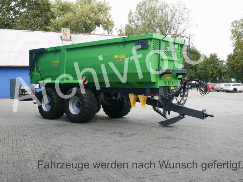 Hilken Muldenkipper, MKR6500, Reifen 560/60R22,5, Häckselaufsätze 800mm