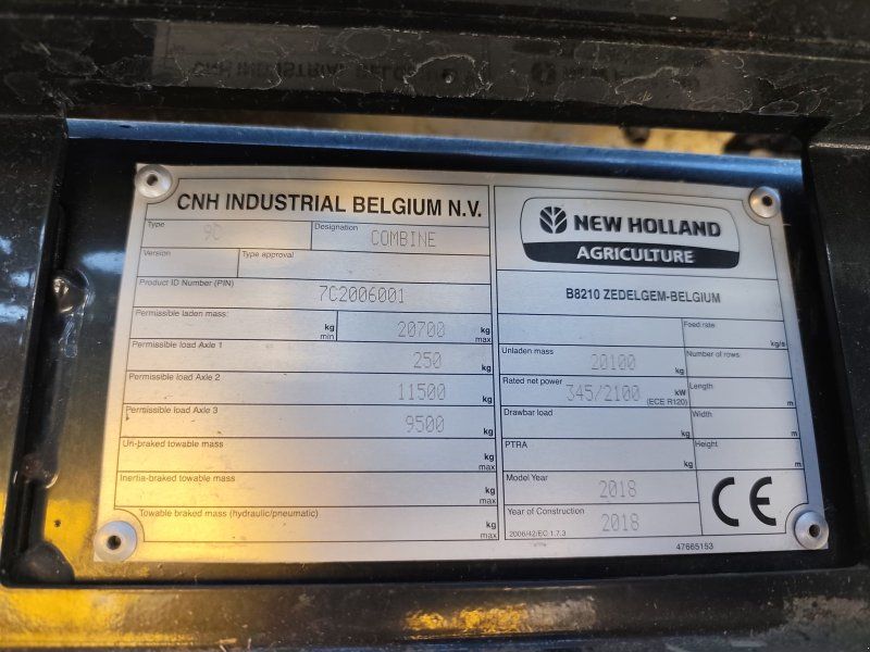 New Holland CR 8.90 Revelation