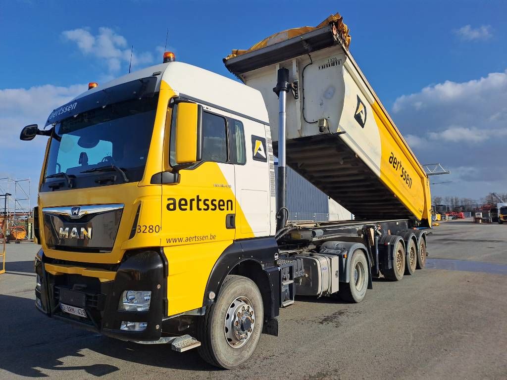 MAN TGX18.470 Hydrodrive + STAS S300CX ALU