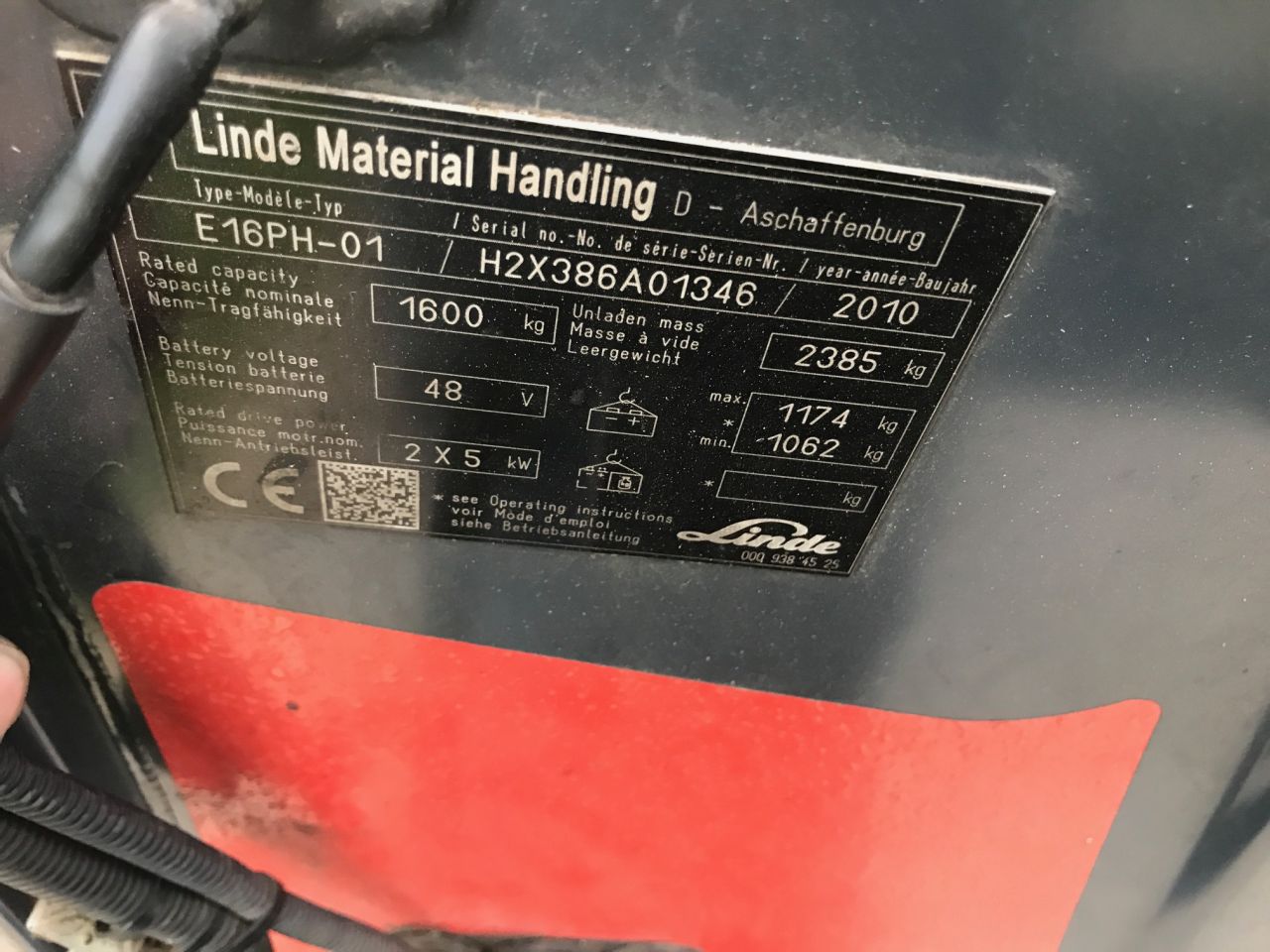 Linde E16PH-01-386