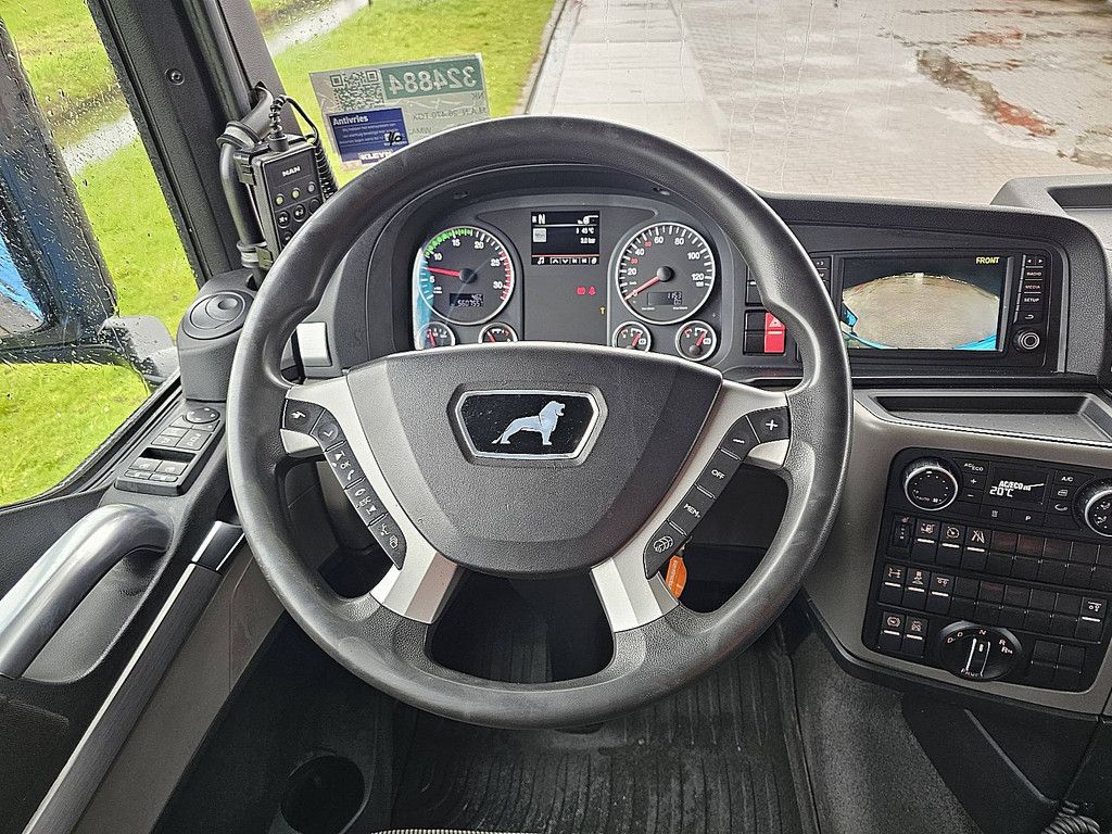 M.A.N. 26.470 TGX schuifzeil laadklep!