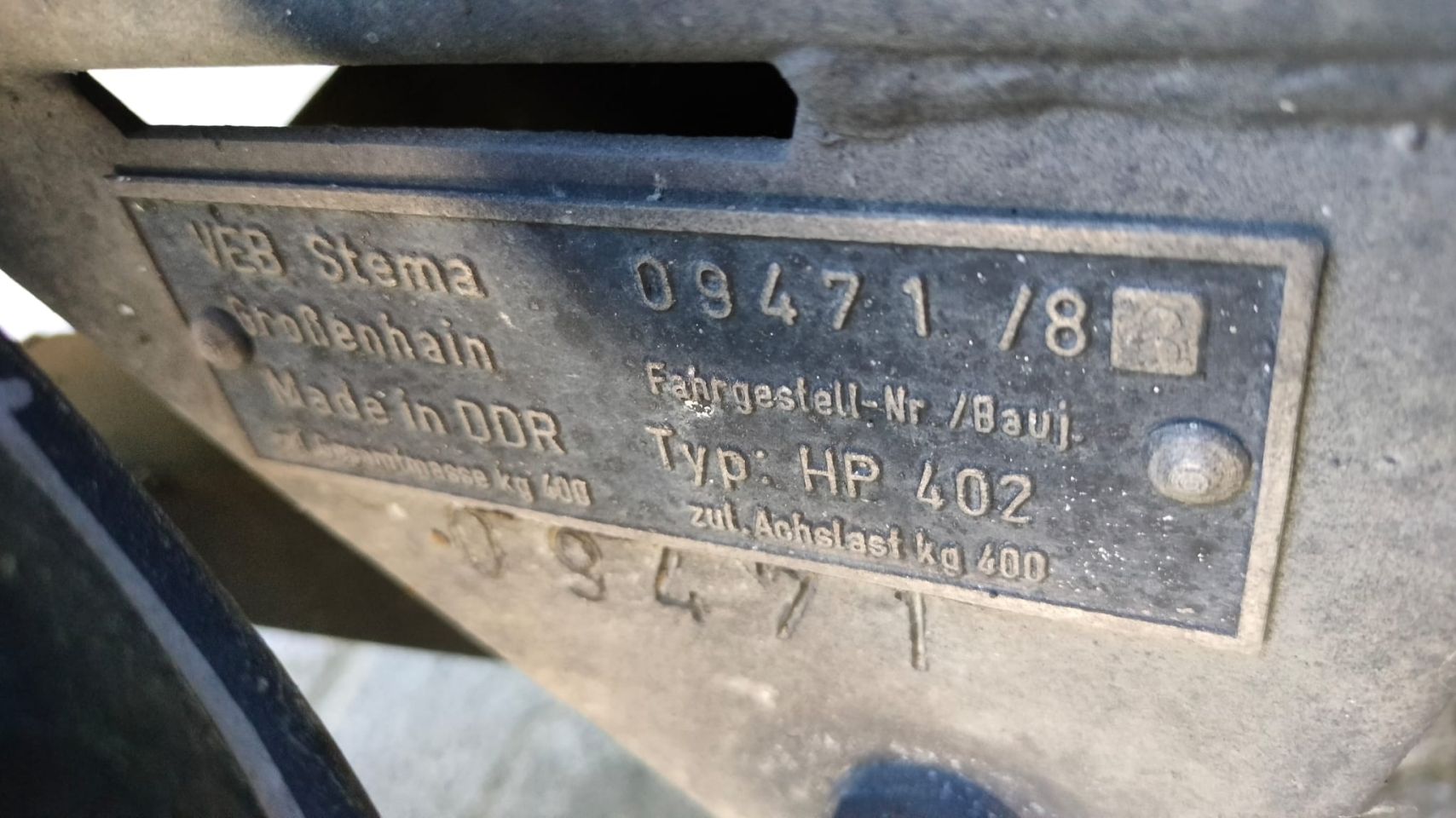 STEMA BAGAGE wagentje