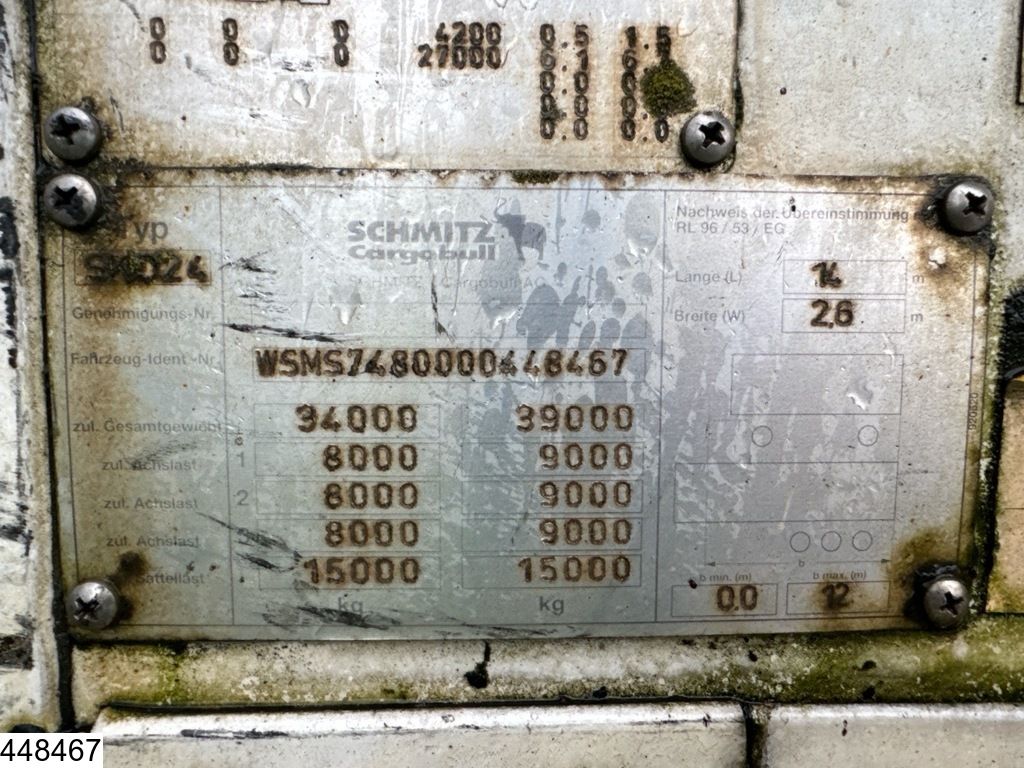 Schmitz Koel vries Carrier Maxima 1200