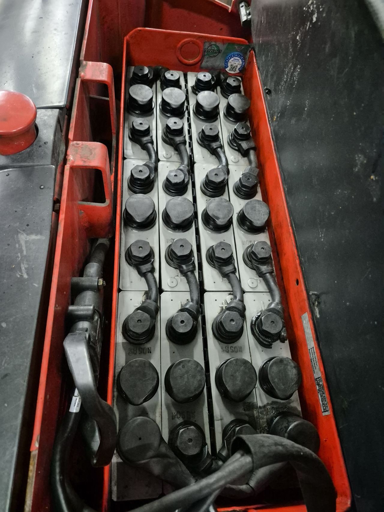 2 x Linde L14i duplo 4.310 mm Initiale heffing bj 2014