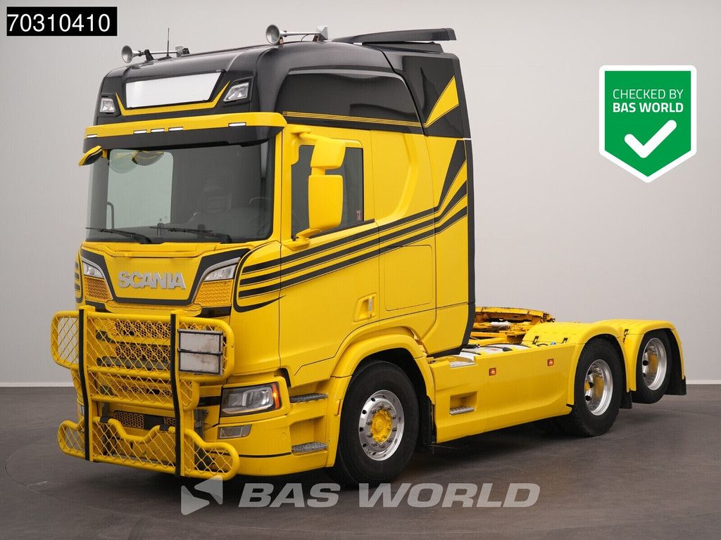 Scania R R580 6X2 V8 Full-Air Retarder PTO Alcoa Navi ACC Leder