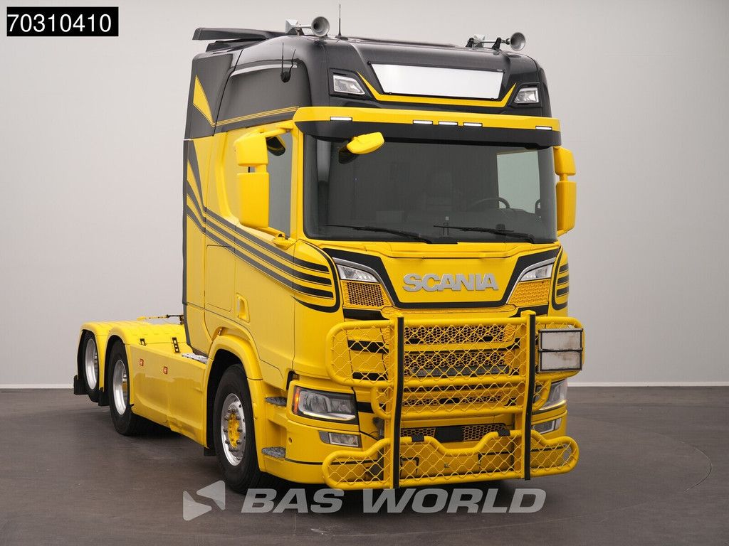 Scania R R580 6X2 V8 Full-Air Retarder PTO Alcoa Navi ACC Leder