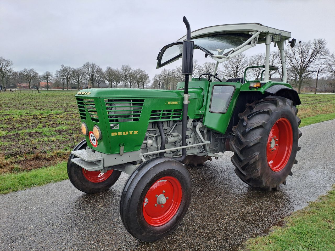 Deutz D-6006 | Nl Kenteken | Complete kap en ruit