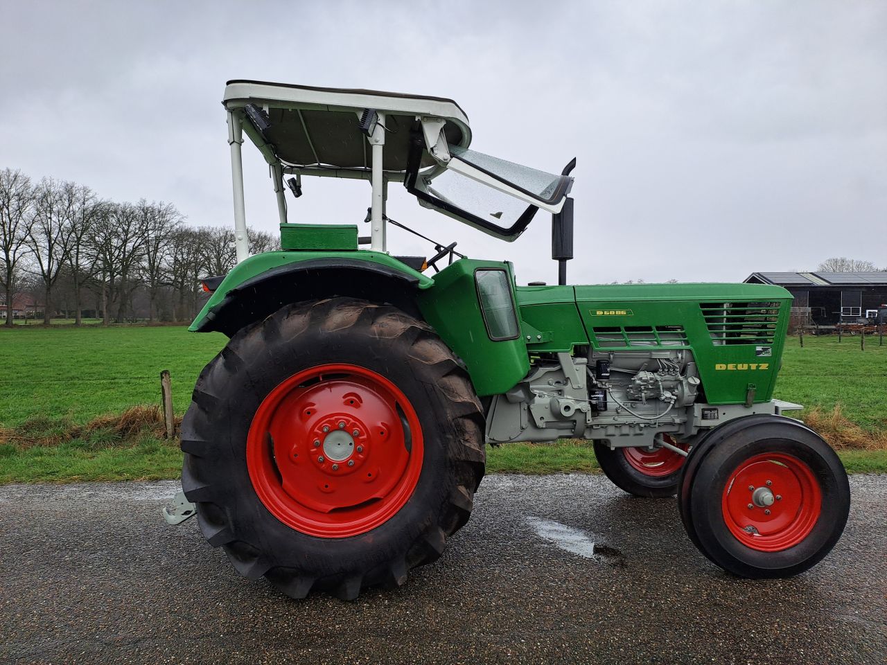 Deutz D-6006 | Nl Kenteken | Complete kap en ruit