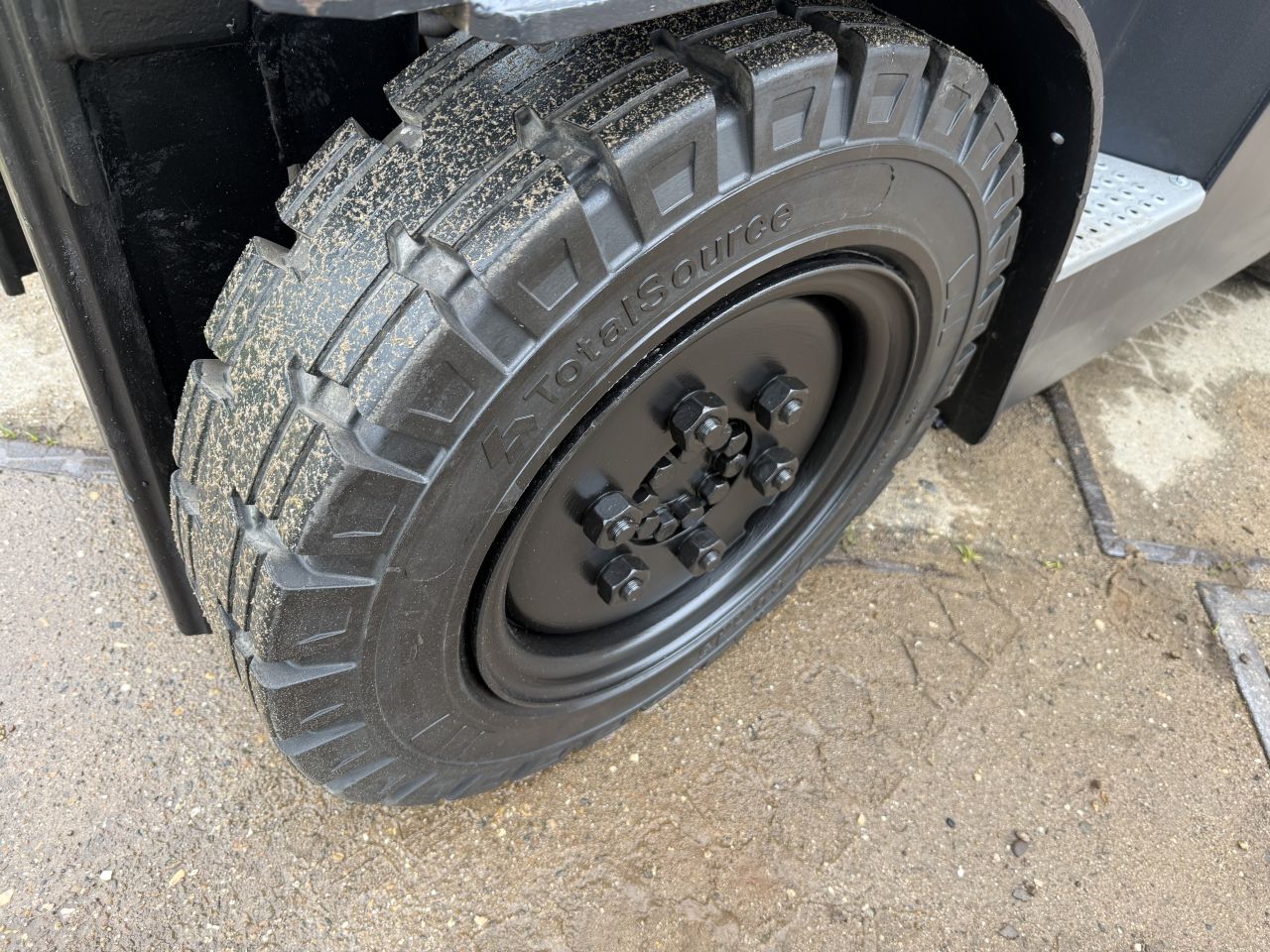 Doosan 2.5 tonner diesel heftruck triplo mast + 4 ventielen