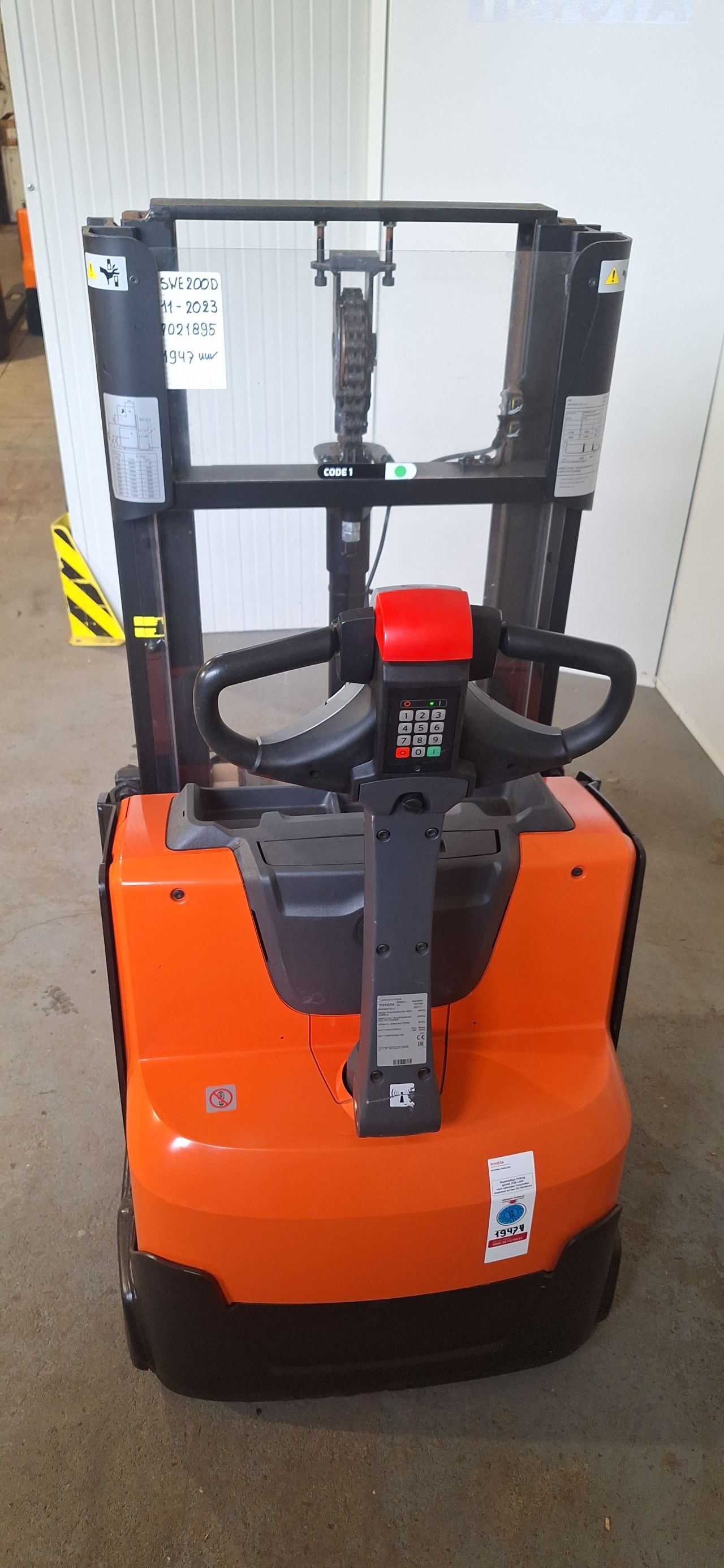 Toyota SWE 200d stapelaar