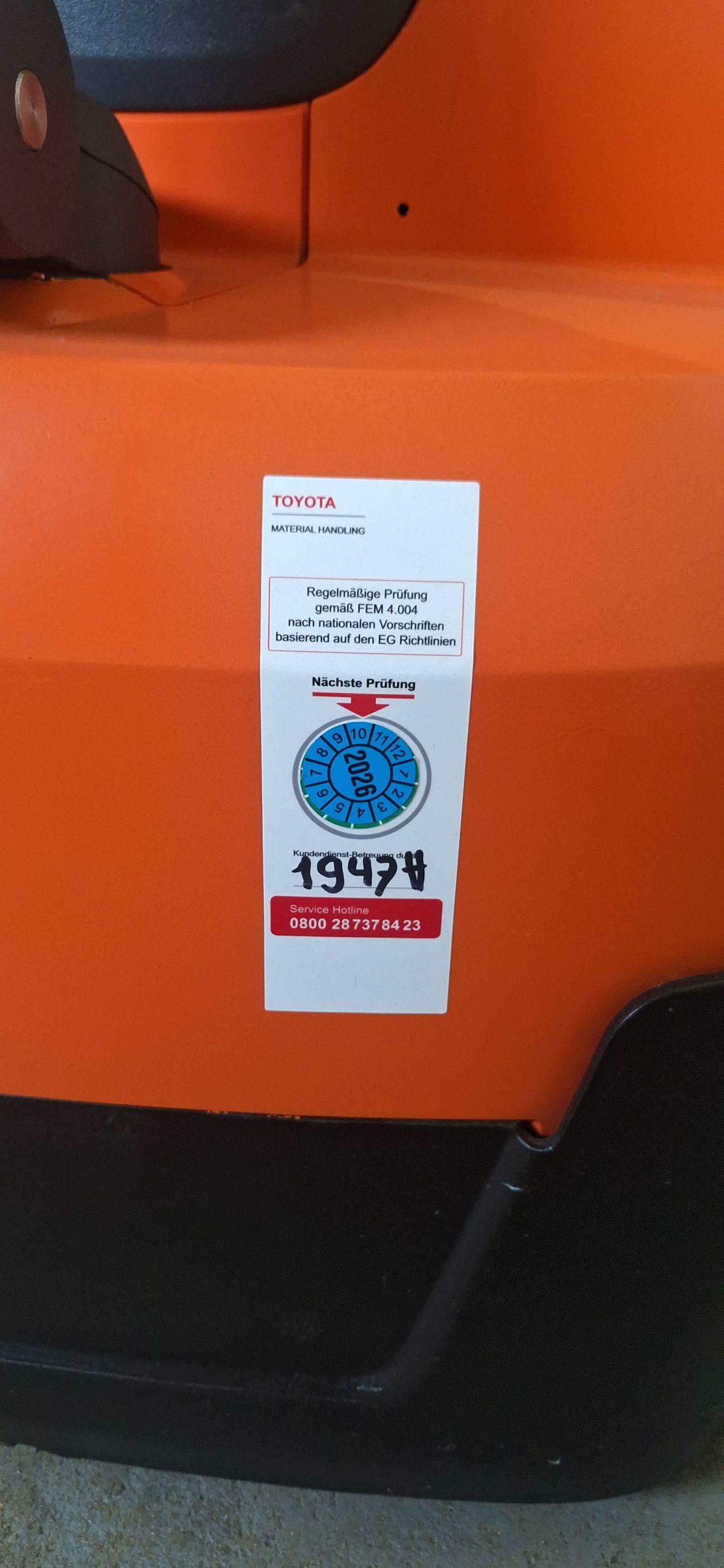 Toyota SWE 200d stapelaar