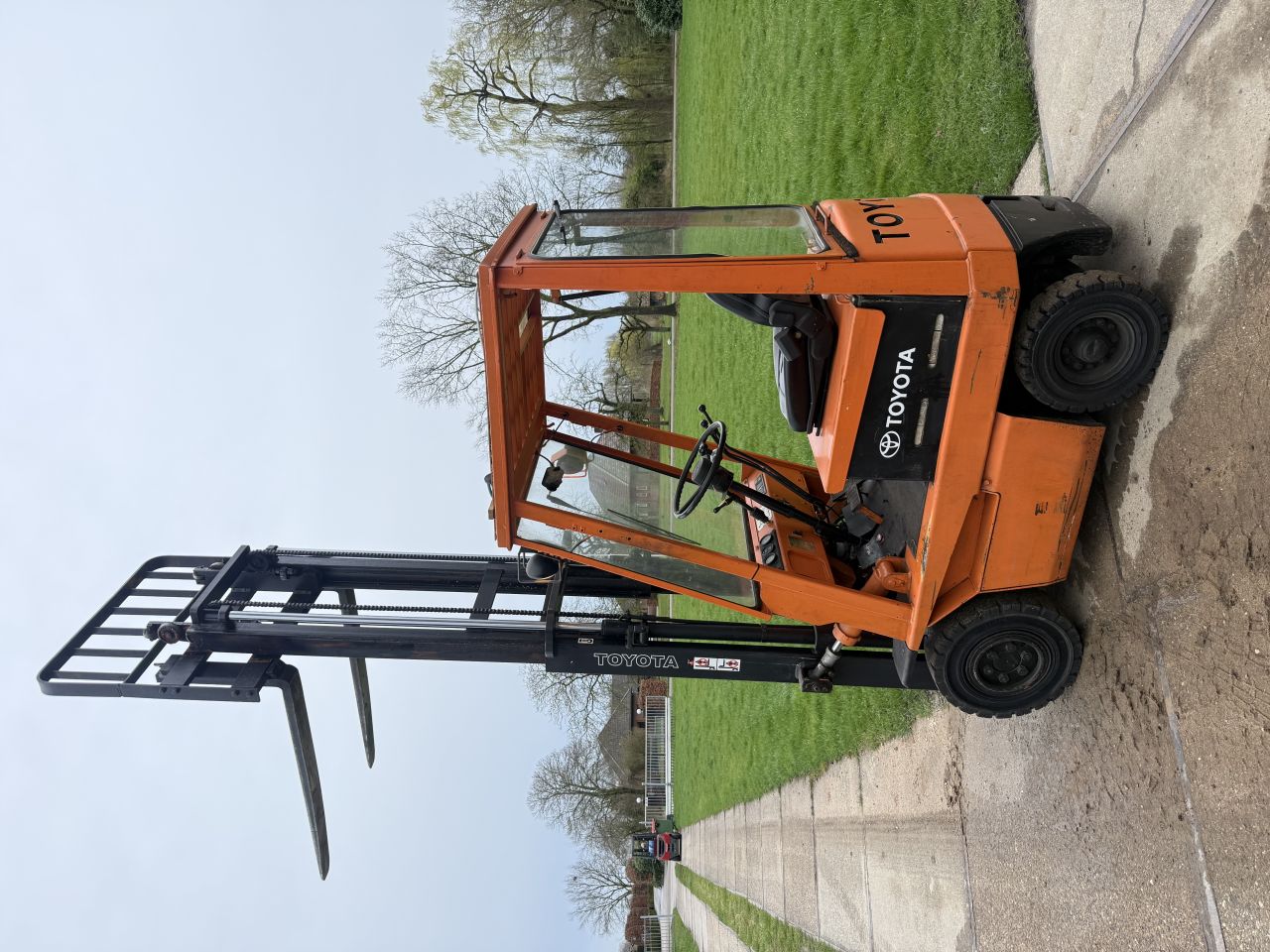 Toyota 1500KG elektrische heftruck met nette 48V accu