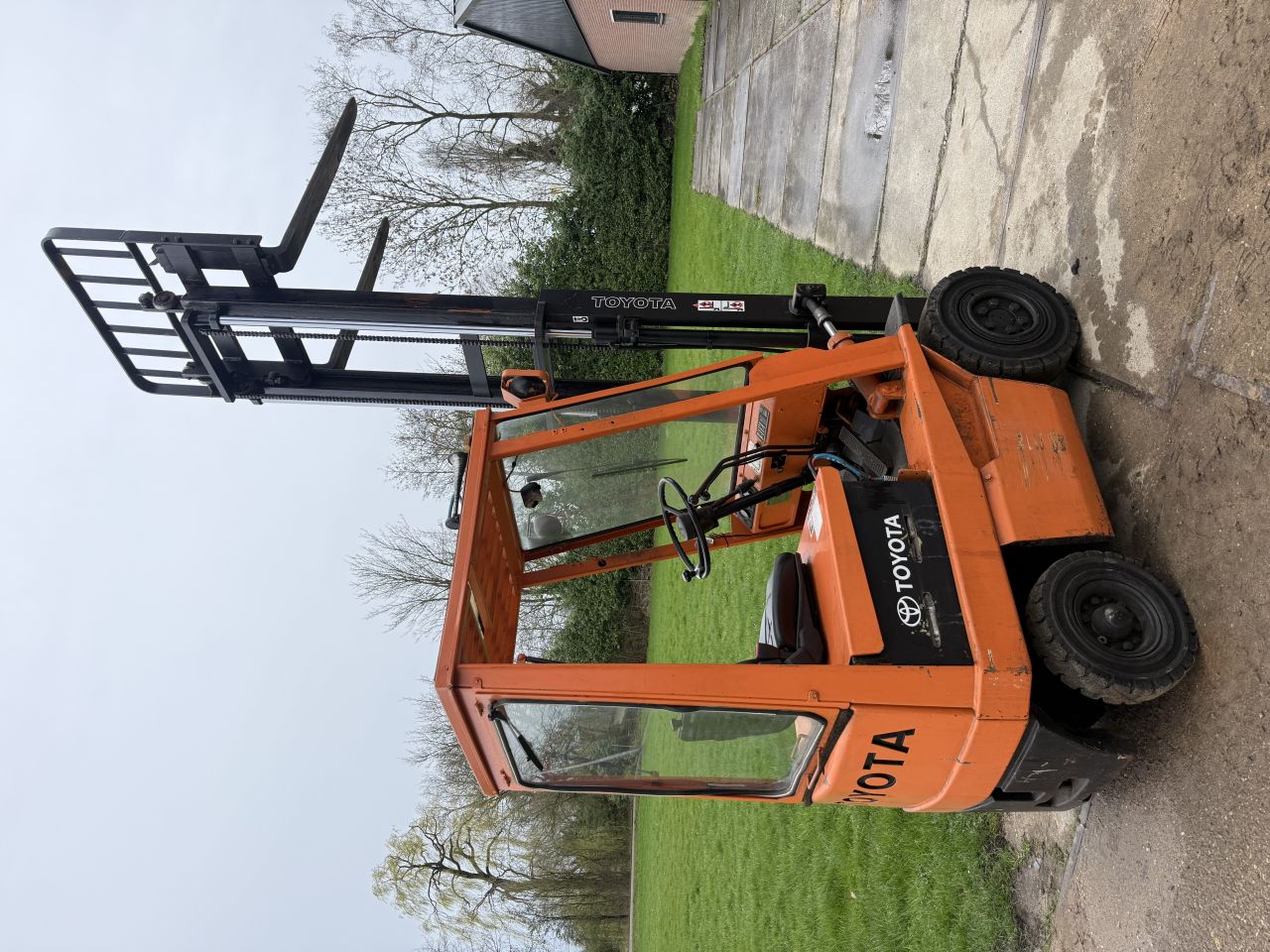 Toyota 1500KG elektrische heftruck met nette 48V accu