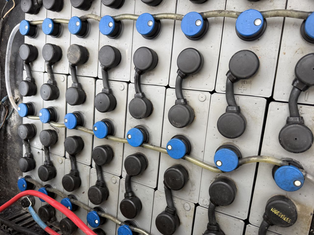 Toyota 1500KG elektrische heftruck met nette 48V accu