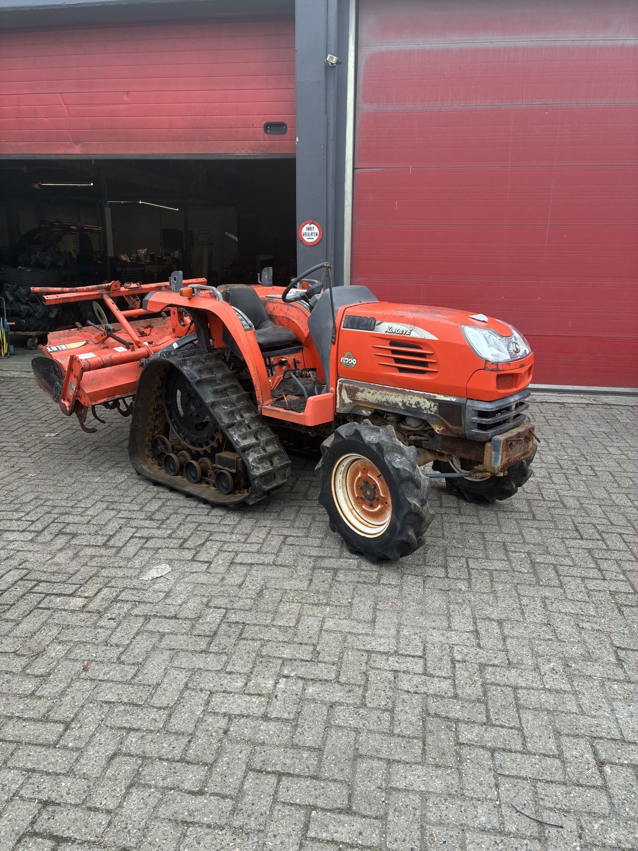 Kubota kt20 rupstractor