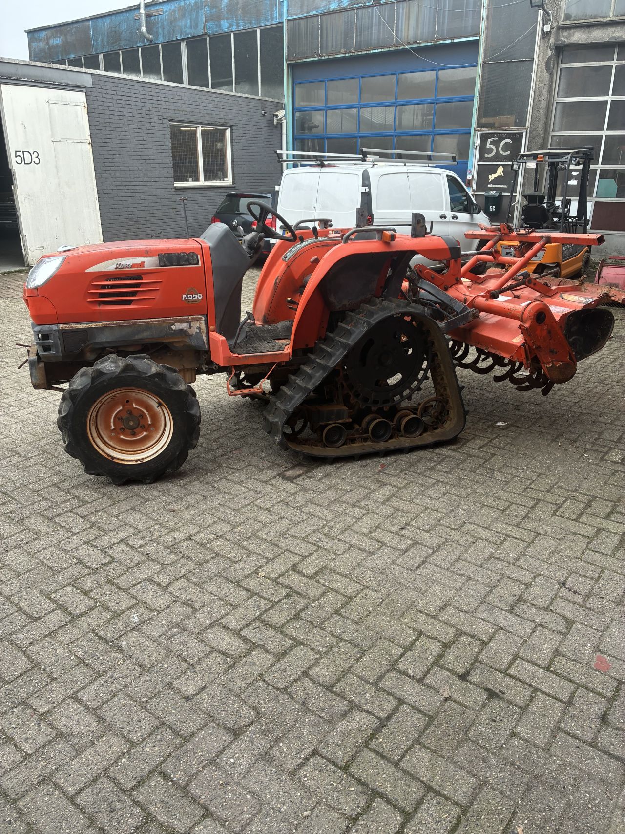Kubota kt20 rupstractor