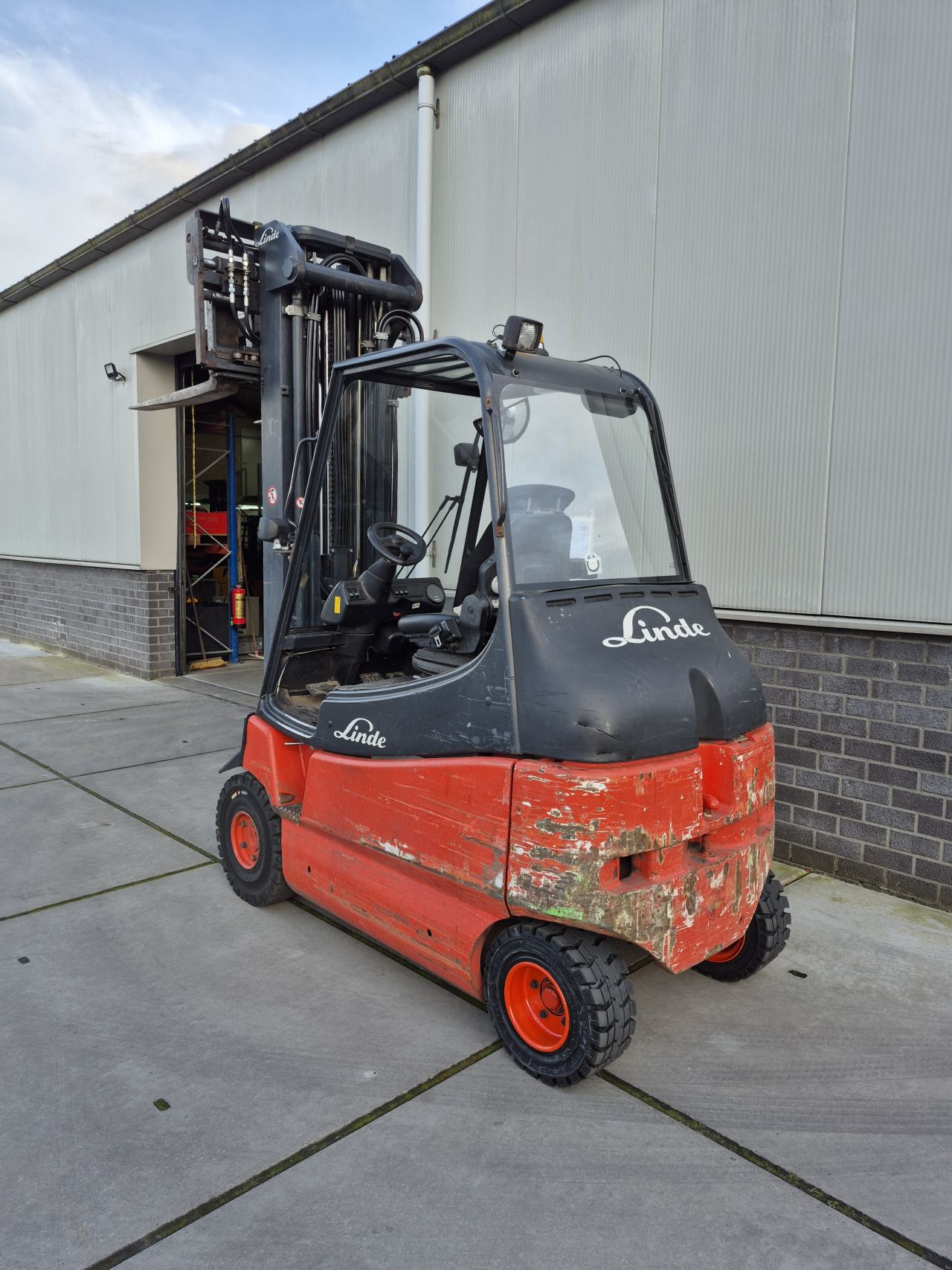 Linde E25-03/600 triplex sideshift vorkversteller 6.560 mm