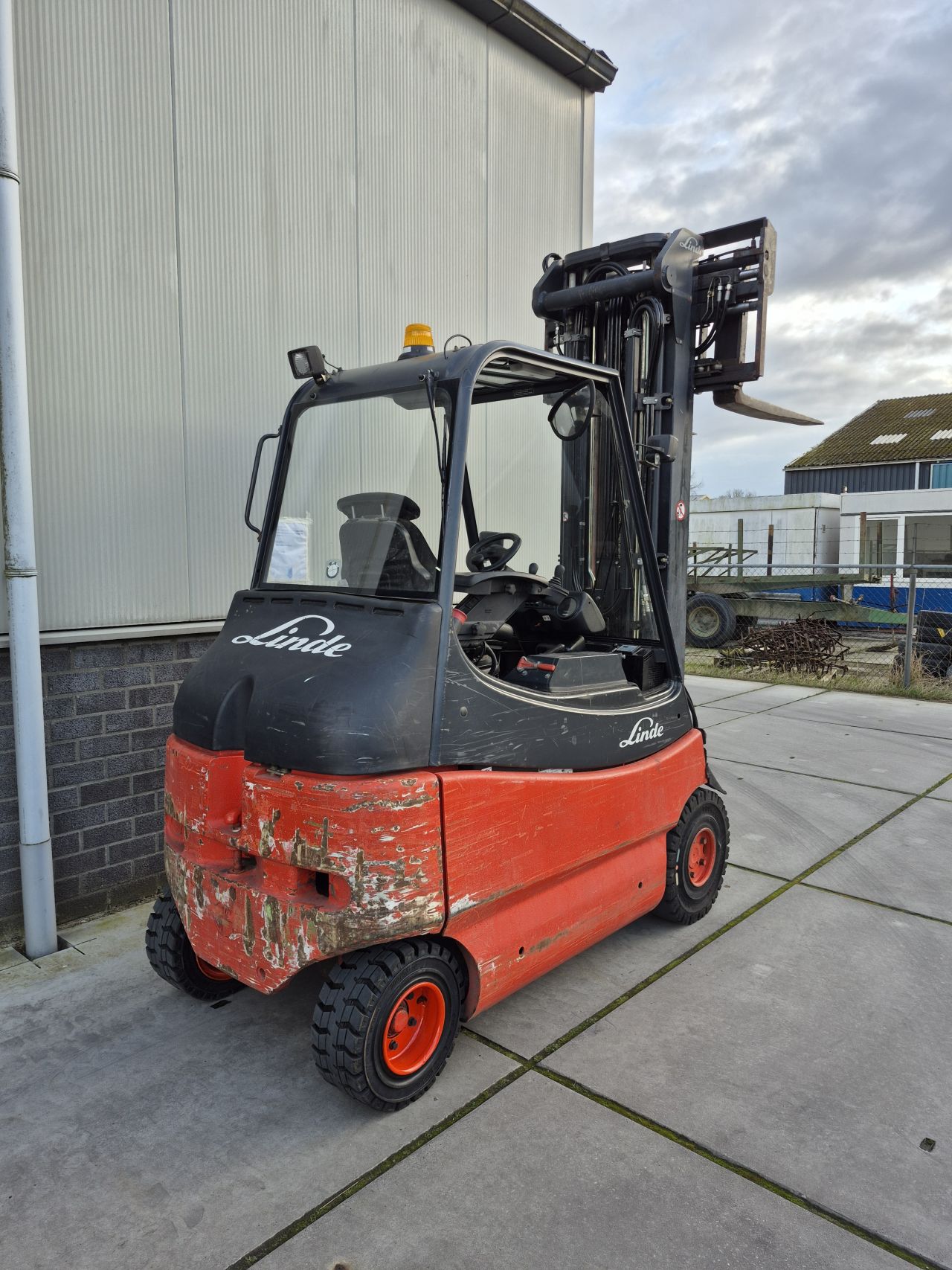 Linde E25-03/600 triplex sideshift vorkversteller 6.560 mm