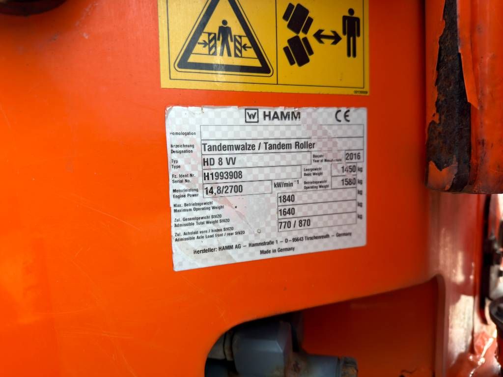 Hamm HD 8 VV