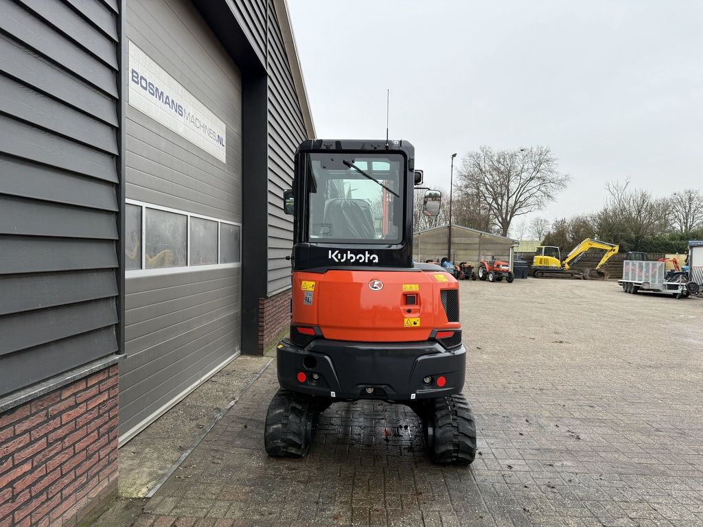 Kubota KX037 HI minigraver NIEUW