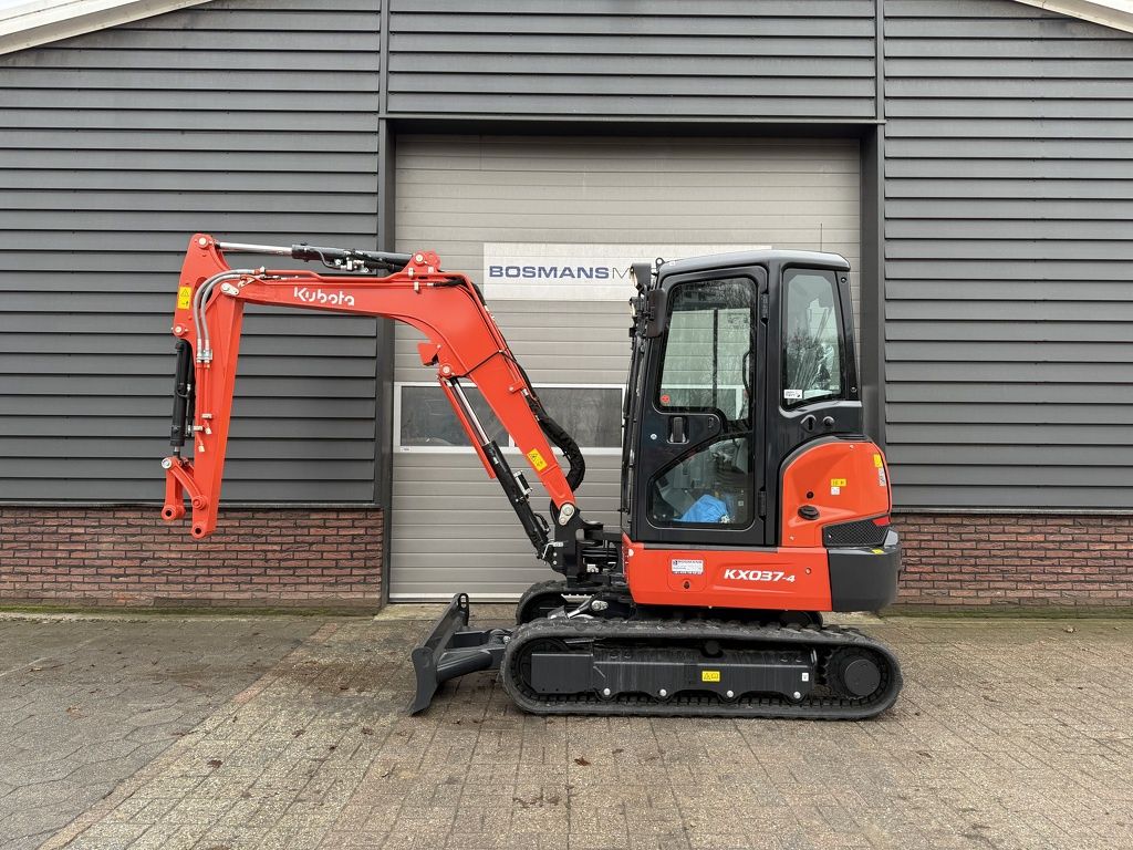 Kubota KX037 HI minigraver NIEUW