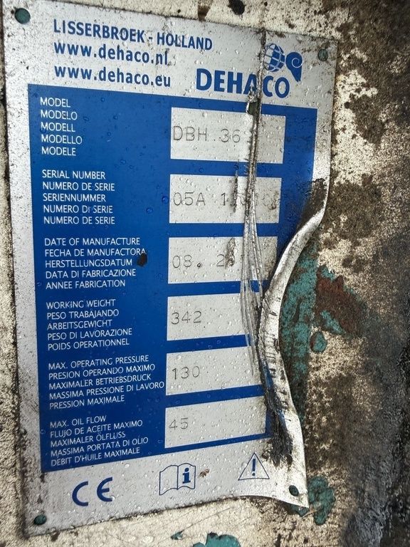 Dehaco DBH 36 sloophamer CW10 gebruikt