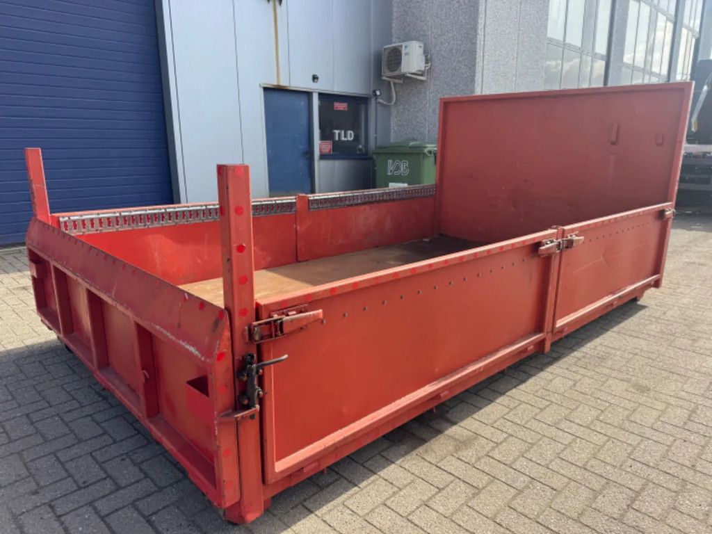 Ksk **CONTAINER 4X SIDEBOARDS + BACKDOORRAMP**