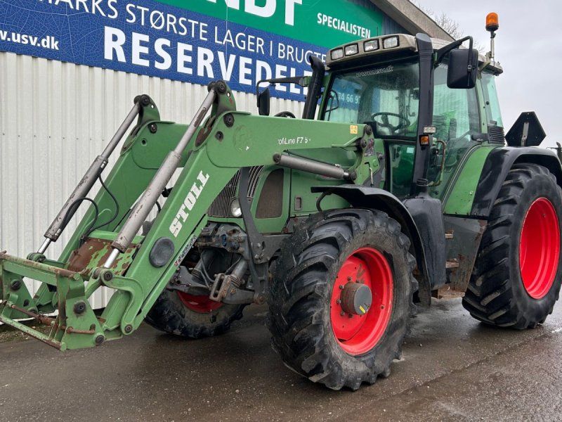 Fendt 712 Vario TMS med Stoll Frontlæsser