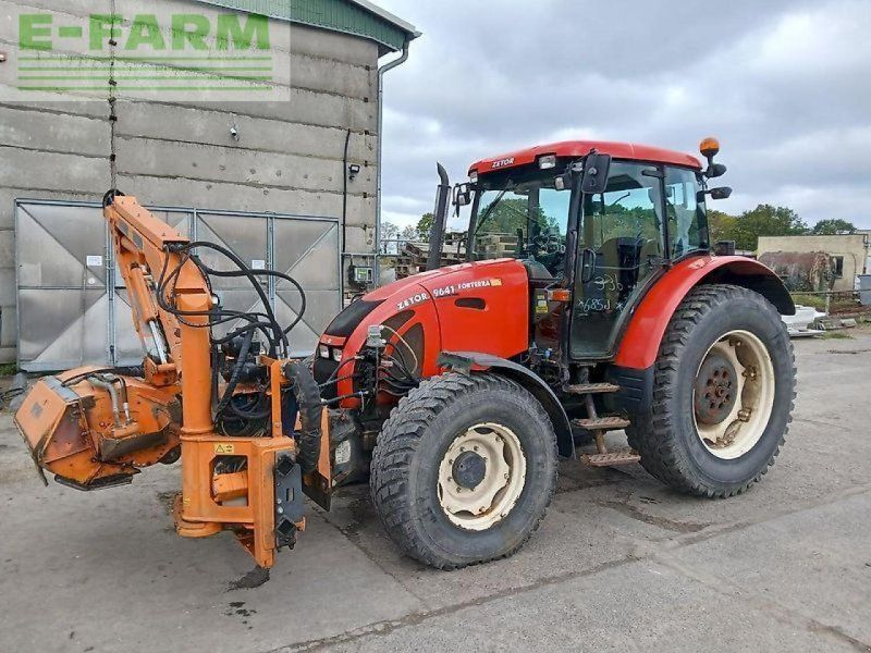 Zetor forterra 9641, erst 2972 std.  fiedler auslegemulcher