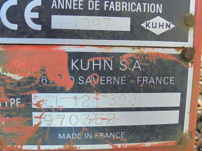 Kuhn EL102 tandfræser