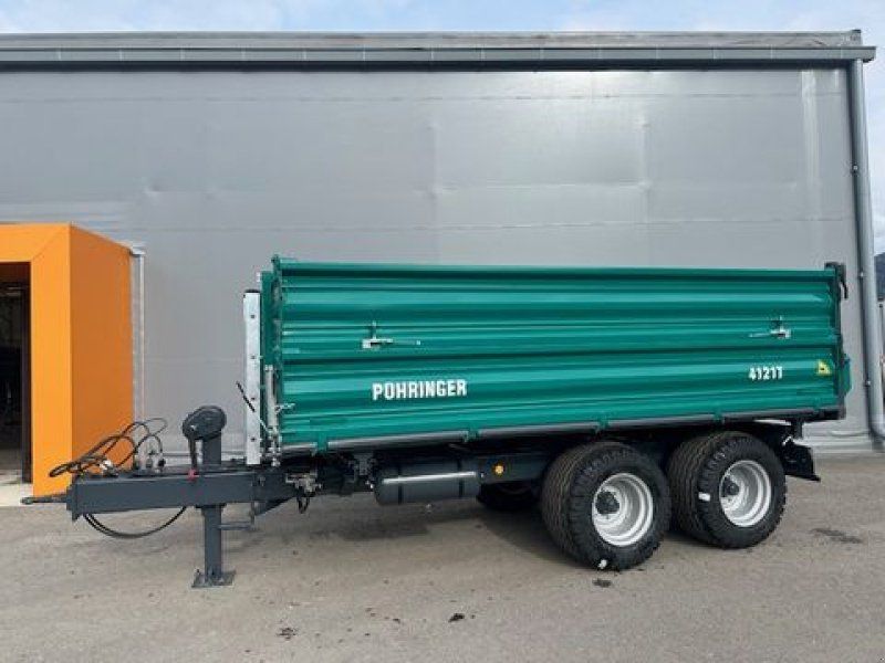 Pühringer Tandem-Dreiseitenkipper 4121T 10to Druckluft