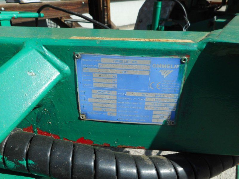 Omme 1550 ZXF3 ( 15,5m ) 2.100 KG Radantrieb !!