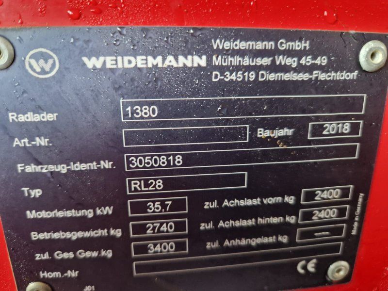 Weidemann 1380