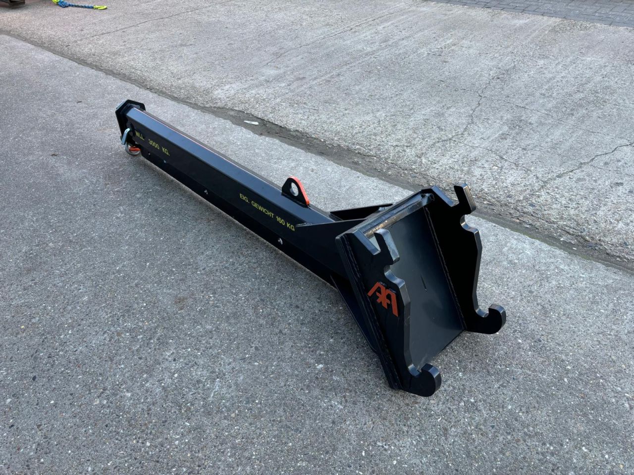 Hijsarm uitschuifbaar CW10 2/3.5mtr