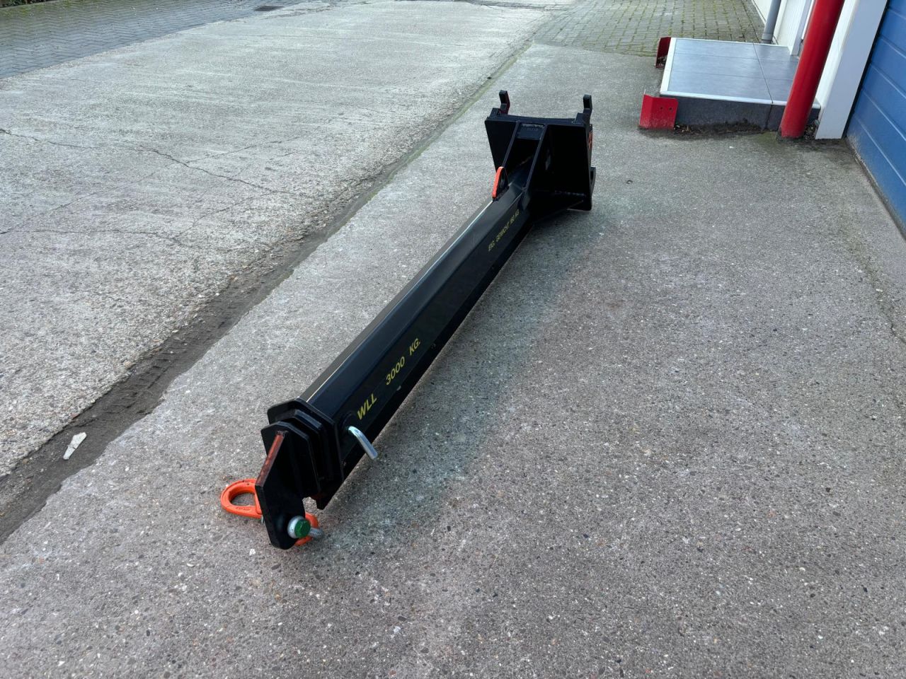 Hijsarm uitschuifbaar CW10 2/3.5mtr