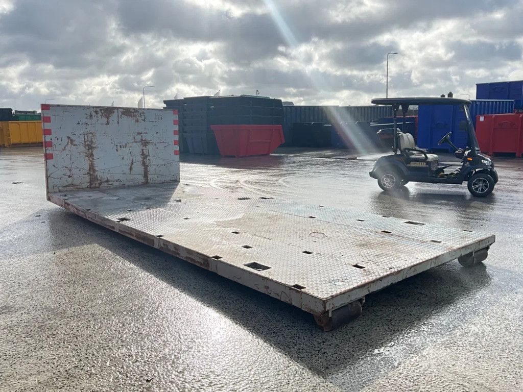 Gebruikte Laadvloer/flat 6 meter