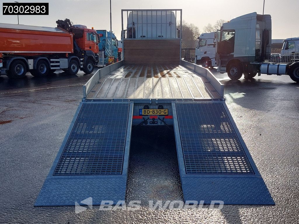 MAN TGS 35.520 8X2 NEW! Oprijwagen Machine transporter Hydraulic ramps Lift+Steering axle