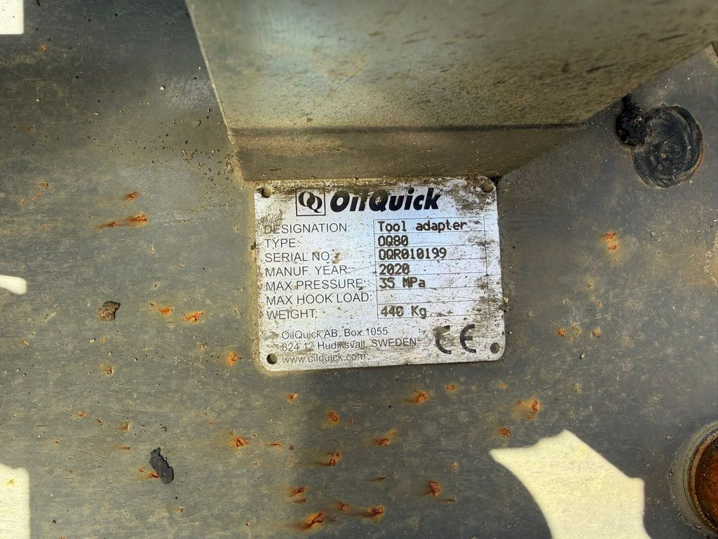 Demolition and sorting grapple CAT G320B / VRG-30 With OQ80