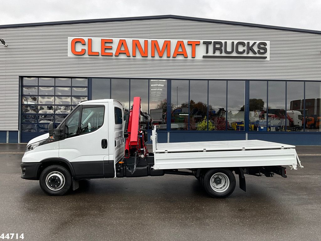 Iveco Daily 72C18 HMF laadkraan 3,4 Tonmeter laadkraan + Meiller 3-zijdige kipper New & Unused!!