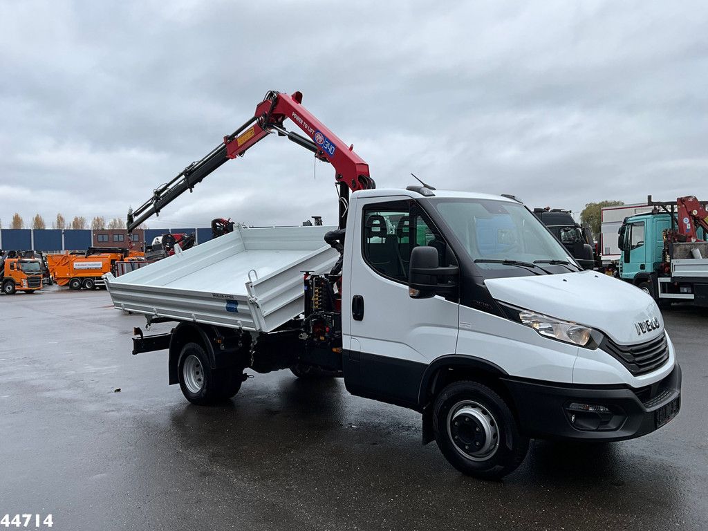 Iveco Daily 72C18 HMF laadkraan 3,4 Tonmeter laadkraan + Meiller 3-zijdige kipper New & Unused!!