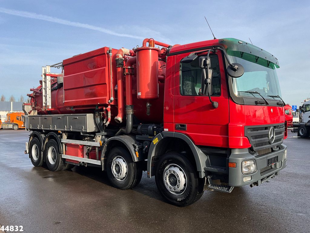 Mercedes-Benz Actros 4141 8x4 Kroll Saug/Spul aufbau