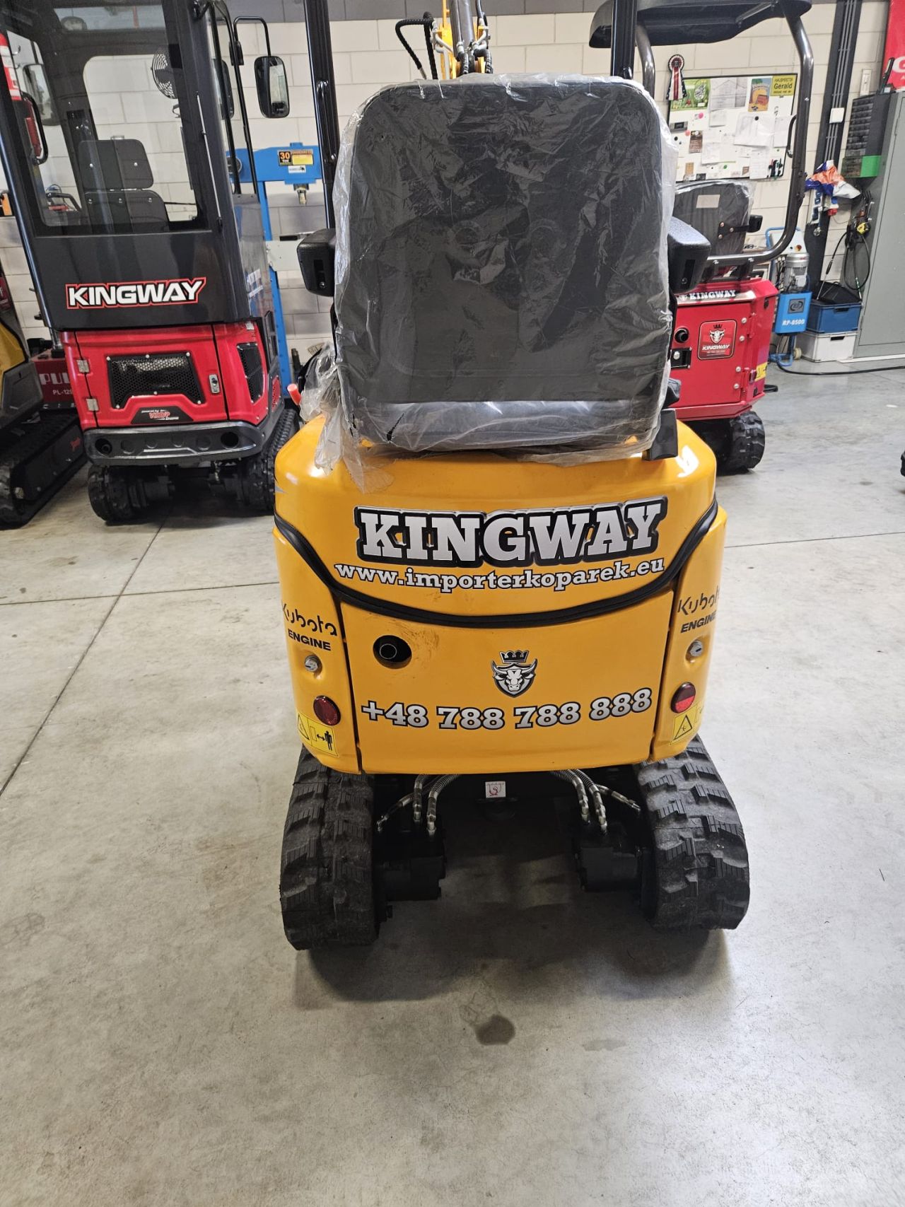 Minibagger Kingway VIP12 RS KUBOTA