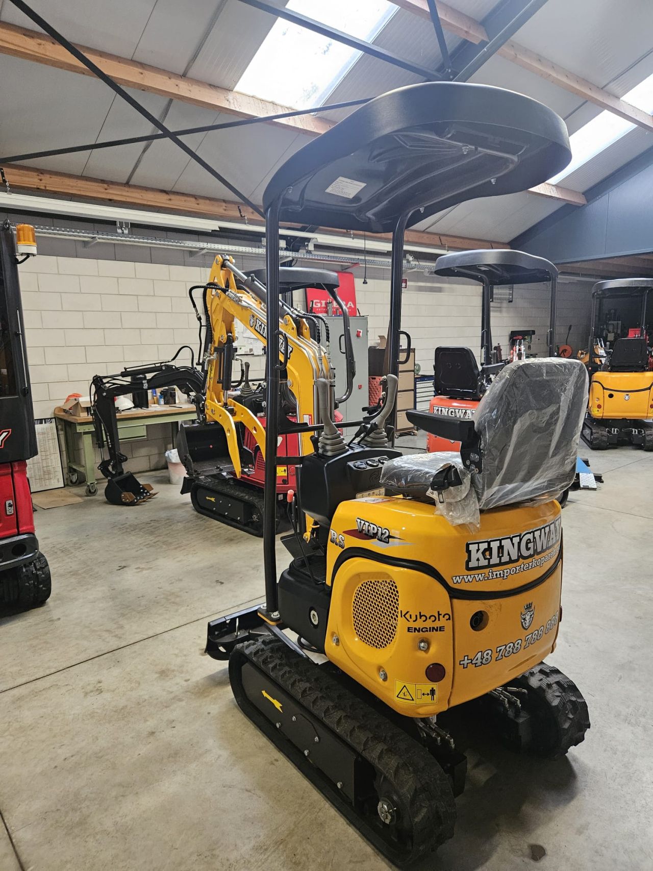 Minibagger Kingway VIP12 RS KUBOTA