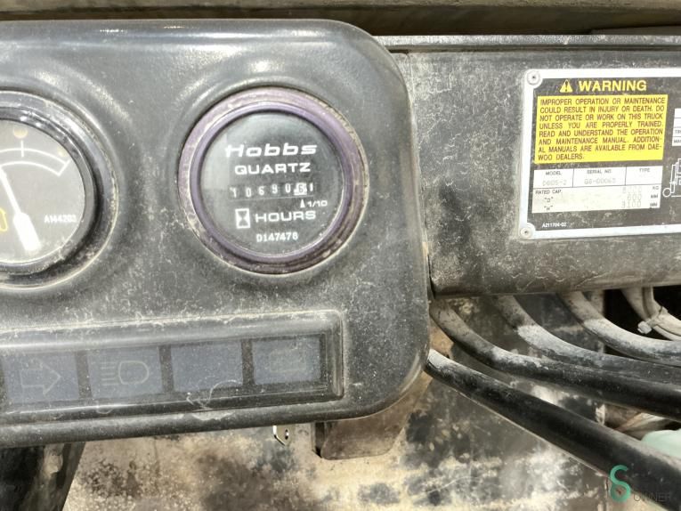 Gabelstapler Diesel Daewoo D80S-2 2005