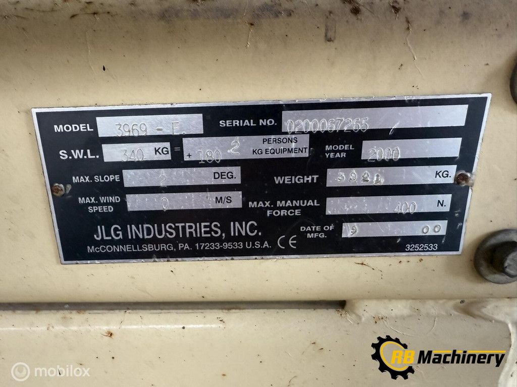 JLG 3969