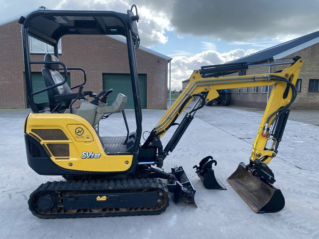 Yanmar sv18 minigraver