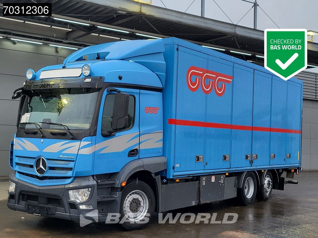 Mercedes Actros Actros 2543 6X2 2500kg Ladebordwand Lift+steering Axle Automatic ACC Euro 6