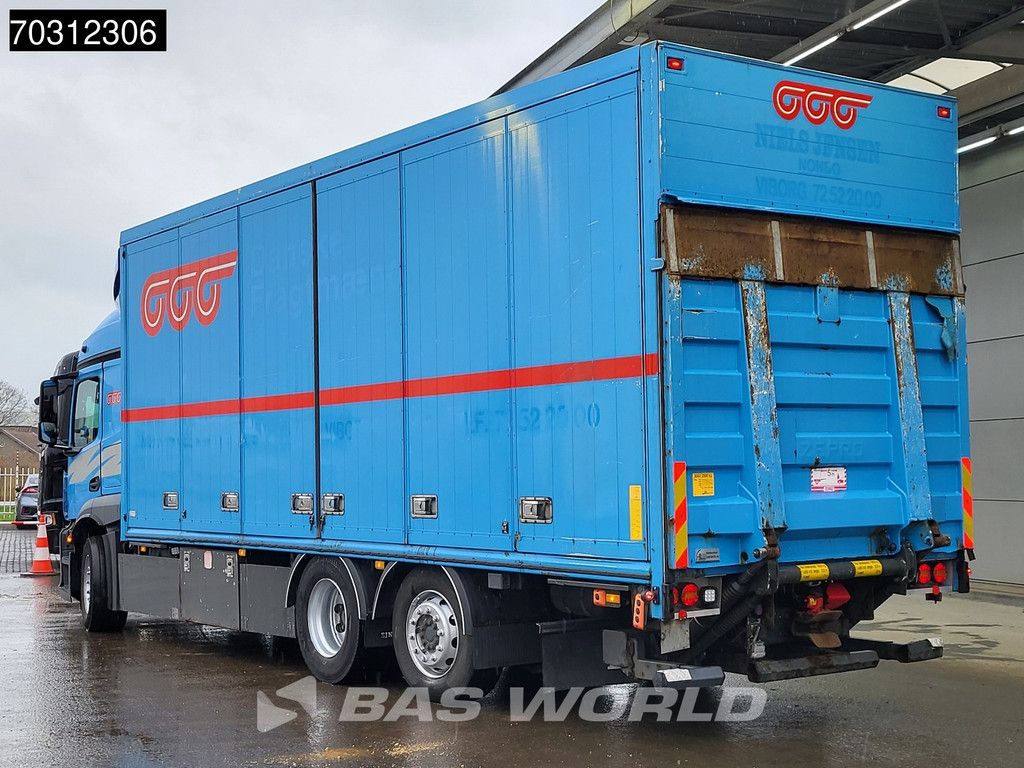 Mercedes Actros Actros 2543 6X2 2500kg Ladebordwand Lift+steering Axle Automatic ACC Euro 6