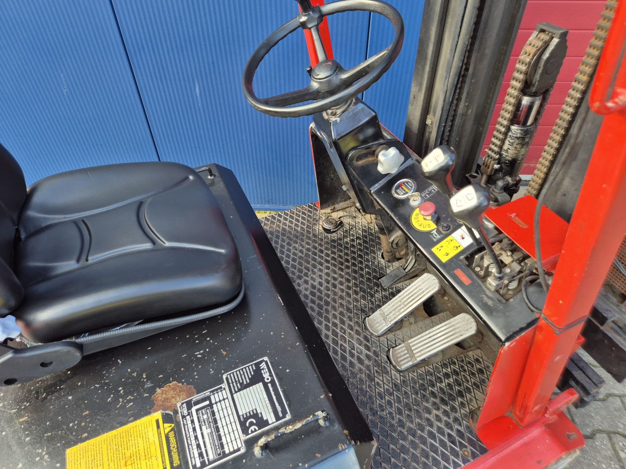 SICHELSCHMIDT M716 HEFTRUCK 1.6 TONS TRIPLOMAST EN FREELIFT